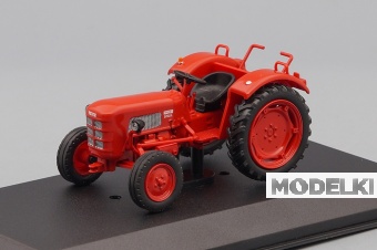 1:43 FAHR D 132 W/132 L 1960, Тракторы 128, красный - TRC128