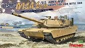 1:35 Сборная модель Американский ОБТ M1A1 AIM / M1A1 Abrams Tusk - TS-032