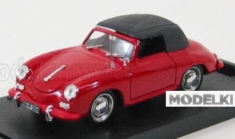 1:43 PORSCHE 356c Cabriolet Closed 1952, Red - R225