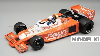 1:18 WOLF F1 WR3 №32 German GP (with pilot figure) Keke Rosberg (1978) - TMD18-439A