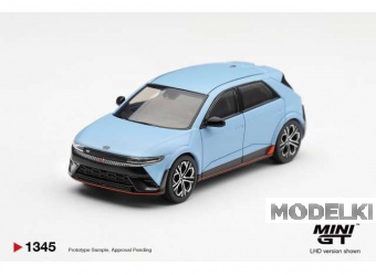 1:64 HYUNDAI Ioniq 5 N Performance, blue matt - MGT01345-L