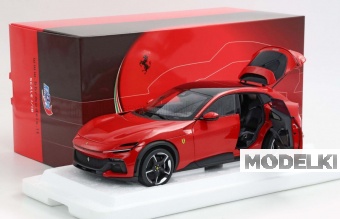 1:18 FERRARI Purosangue (2022), red - HE180052A