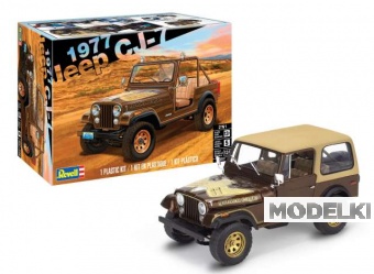 1:24 Сборная модель Jeep CJ-7, Level 4 - 14547