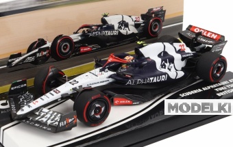 1:43 ALPHA TAURI F1  At04 Team Alpha Tauri №22 Silverstone British Gp (2023) Yuki Tsunoda, Blue White - 447230122