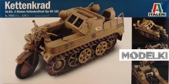 1:9 Сборная модель Мотоцикл Sd.Kfz.2 Kettenkrad - 7404
