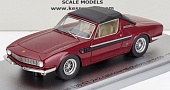 1:43 FERRARI 330 Gt 2+2 Sn.6109 Michelotti Cabriolet Closed (1964), Bordeaux Black - KE43056352
