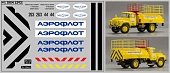 1:43 Декаль аэропортные службы вариант 1 - DKM1292