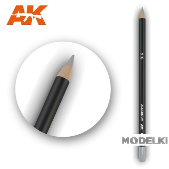Акварельный карандаш 'Алюминий'/ Weathering Pencil: Alumunium - AK-10033
