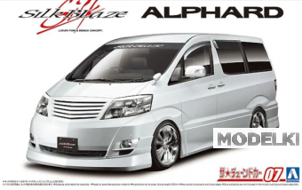 1:24 Сборная модель Toyota Alphard Silk Blaze MNH/ANH10/15W - 05873