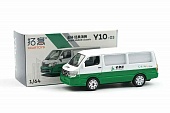 1:64 Jinbei Hiace Classic, green / white - Y10-03