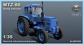 1:35 Сборная модель Трактор МТЗ-80 Беларусь - BM3586