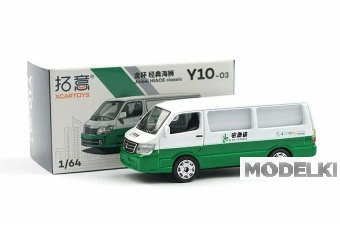 1:64 Jinbei Hiace Classic, green / white - Y10-03