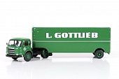 1:43 SAVIEM JL 23 (1957) GOTTLIEB (Sarrebruck), green - 693467