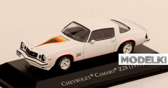 1:43 (Уценка!) CHEVROLET Camaro Z28 (1977), white - ALT601-Z1