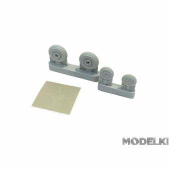 1:72 Колёса шасси для модели самолета Mu-8 - RS72018