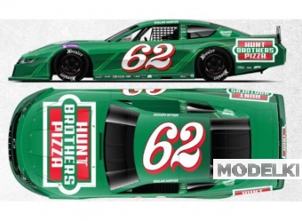 1:64 Chevrolet Late Model #62 Keelan Harvick *Hunt Brothers Pizza*, green/white/red 2025 - L622565HBPHK