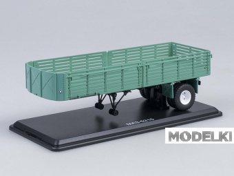 1:43 Полуприцеп Минский 5215, зеленый - SSM7011