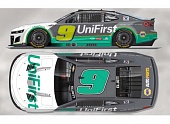 1:64 CHEVROLET #9 Chase Elliott *UniFirst*, white/grey/green 2025 - CX92565UTBCL
