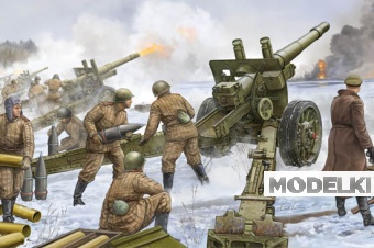 1:35 Сборная модель 152-мм гаубица-пушка МЛ-20 образца 1937 года - 02315