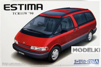 1:24 Сборная модель Toyota Estima Twin Moon Roof '90 - 05753