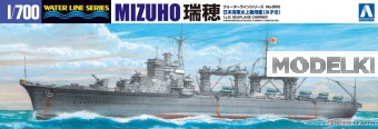 1:700 Сборная модель IJN Seaplane Carrier Mizuho 瑞穂 Water Line Series No. 550 - 00122