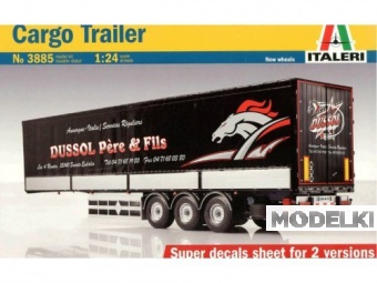 1:24 Сборная модель Автомобиль CARGO TRAILER - 3885