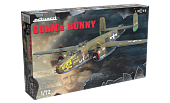 1:72 Сборная модель Бомбардировщик B-25J Mitchell, GUNN´s BUNNY - 2139