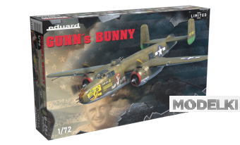 1:72 Сборная модель Бомбардировщик B-25J Mitchell, GUNN´s BUNNY - 2139