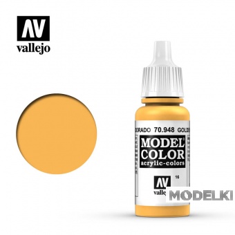 Краска акриловая `Model Color Золотисто-желтый/Golden yellow - 70948