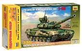 1:35 Сборная модель Российский основной боевой танк Т-90 (подарочный набор) - 3573ПН