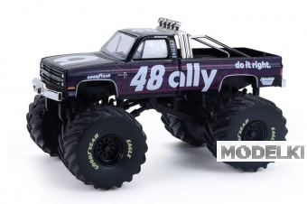 1:64 CHEVROLET Silverado Monster Truck #48 Ally *Kings of Crunch-Hendrick Motorsports* (1984) - 49180D