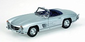 1:18 MERCEDES BENZ 300sl Roadster Spider (w198) (1957), Silver - 180039030