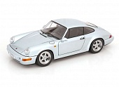 1:12 PORSCHE 911 (964) RS with Speedline-Rims (1996), polar silver - KKDC120245S