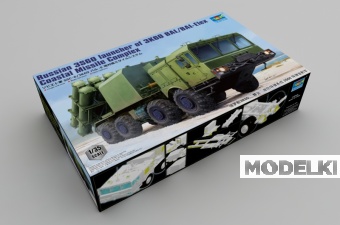 1:35 Сборная модель Русская пусковая установка 3С60 3К60 БРК / БАЛ-Элекс Береговой ракетный комплекс - 01052