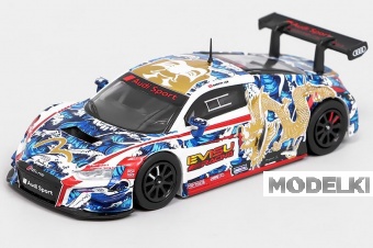 1:64 AUDI R8 LMS EVISU Racing Macau GP (2020) Marchy Lee - PR64-R8LMS-EVISU