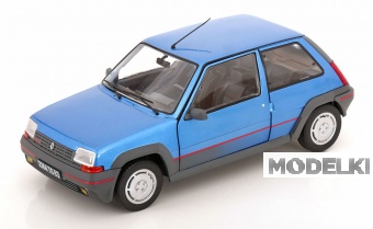 1:18 RENAULT 5 GT Turbo (1985), light blue-metallic - S1810004