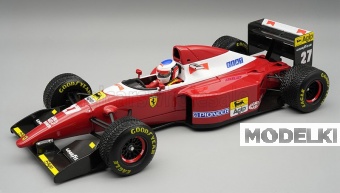 1:18 FERRARI F1 F93a Team Scuderia Ferrari №27 Brazilian GP Rain Tires (with pilot figure) (1993) Jean Alesi - TMD18-337C