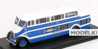1:43 PICKWICK NiteCoach Greyhound Lines, lightblue white - 10014-2