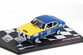 1:43 FORD Capri RS 2600 Rallye Wiesbaden W. Rohrl - H. Marecek (1971), blue/yellow - DEAZAV81