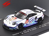 1:87 PORSCHE 911 991-2 Rsr 4.0l Team Project 1 N56 24h Le Mans (2020) M.Cairoli - E.Perfetti - L.ten Voorde, White Light Blue - 87S160