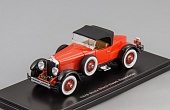 1:43 STUTZ Blackhawk Boattail roadster closed roof (1928), red / black - EMUS43005B