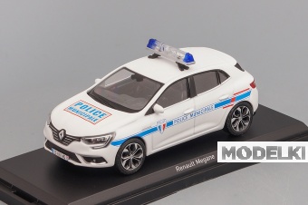1:43 RENAULT Megane 'Police Municipale' 2016, white - 517722