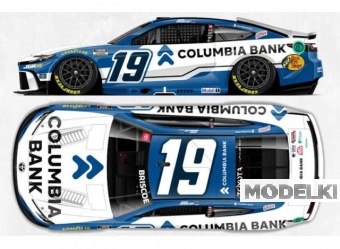 1:64 Toyota Camry XSE #19 Chase Briscoe *Columbia Bank*, white/blue 2026 - C192661CBKCJ