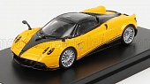 1:64 PAGANI Huayra Roadster 2018, Yellow Black - LCD64015-YE
