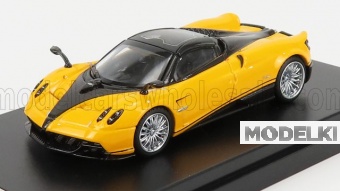 1:64 PAGANI Huayra Roadster 2018, Yellow Black - LCD64015-YE