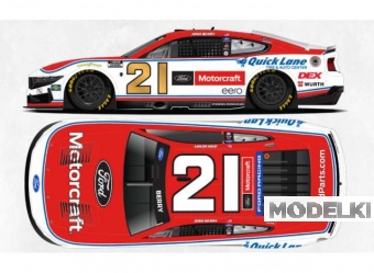 1:64 Ford Mustang #21 Josh Berry *Motorcraft*, red/white 2026 - C212661MOTJP