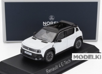 1:43 RENAULT R4 E-tech (2025), White - 510062