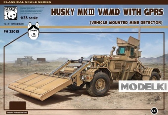 1:35 Сборная модель Автомобиль-миноискатель Husky MK.III VMMD with GPRS - PH35015