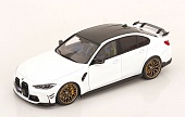 1:18 BMW M3 G80 Competition Saloon (2024), white black - S1814301
