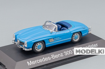 1:43 MERCEDES-BENZ 300 SL Roadster, light blue - 02532-X1